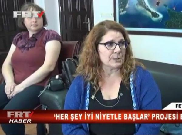 Fethiye Kaymakamı Sayın Muzaffer ŞAHİNER´i ziyaretimiz yerel basında...